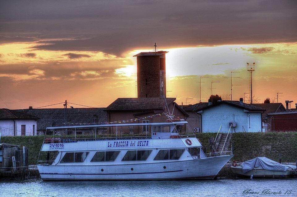 Albergo Ristorante Uspa Gorino Ferrarese Bagian luar foto